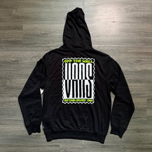 *NEW Vans Men's Since 66 Pullover Hoodie - Black - Picture 1 of 9